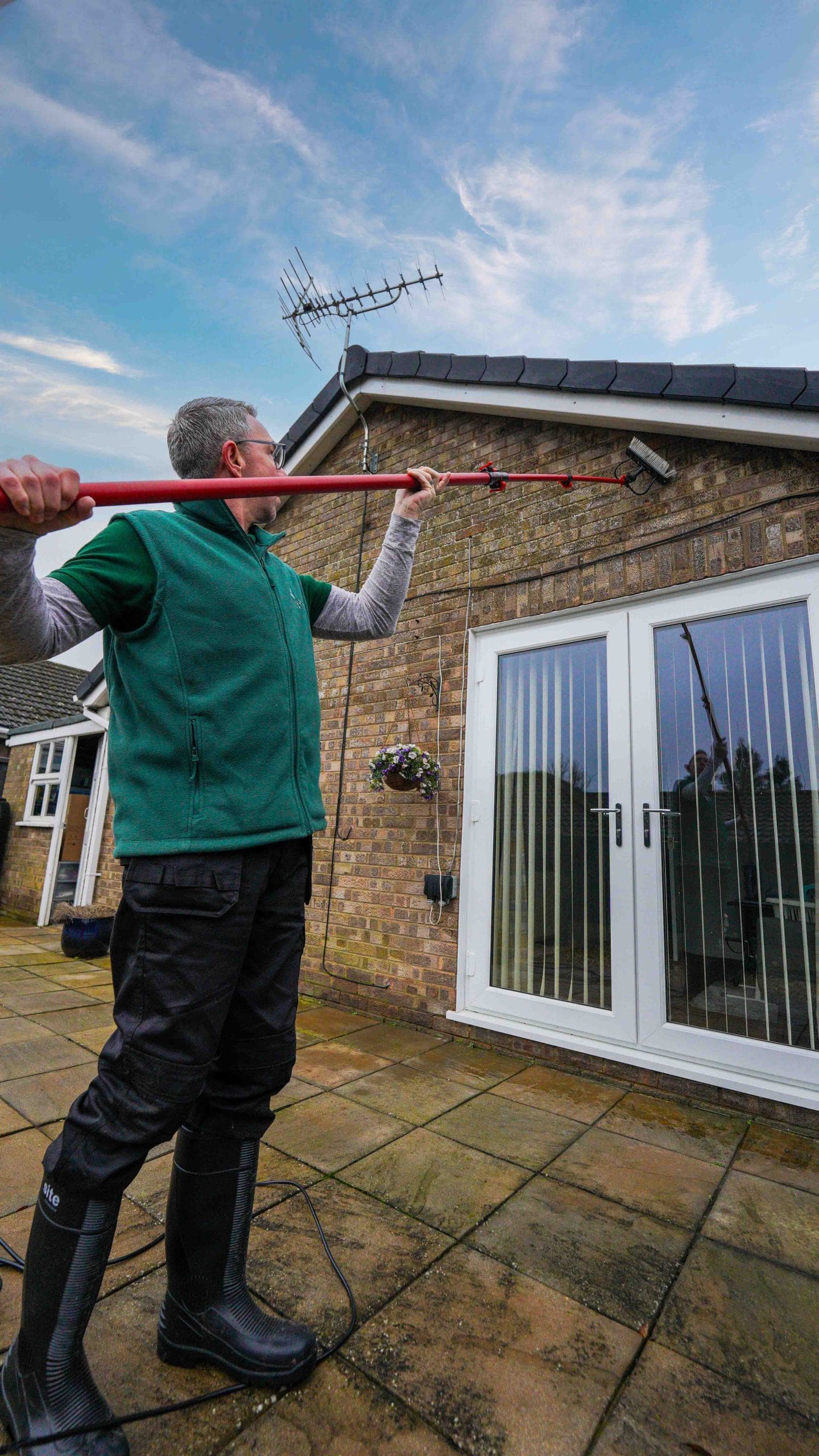 Soffit and fascia cleaning Lincoln